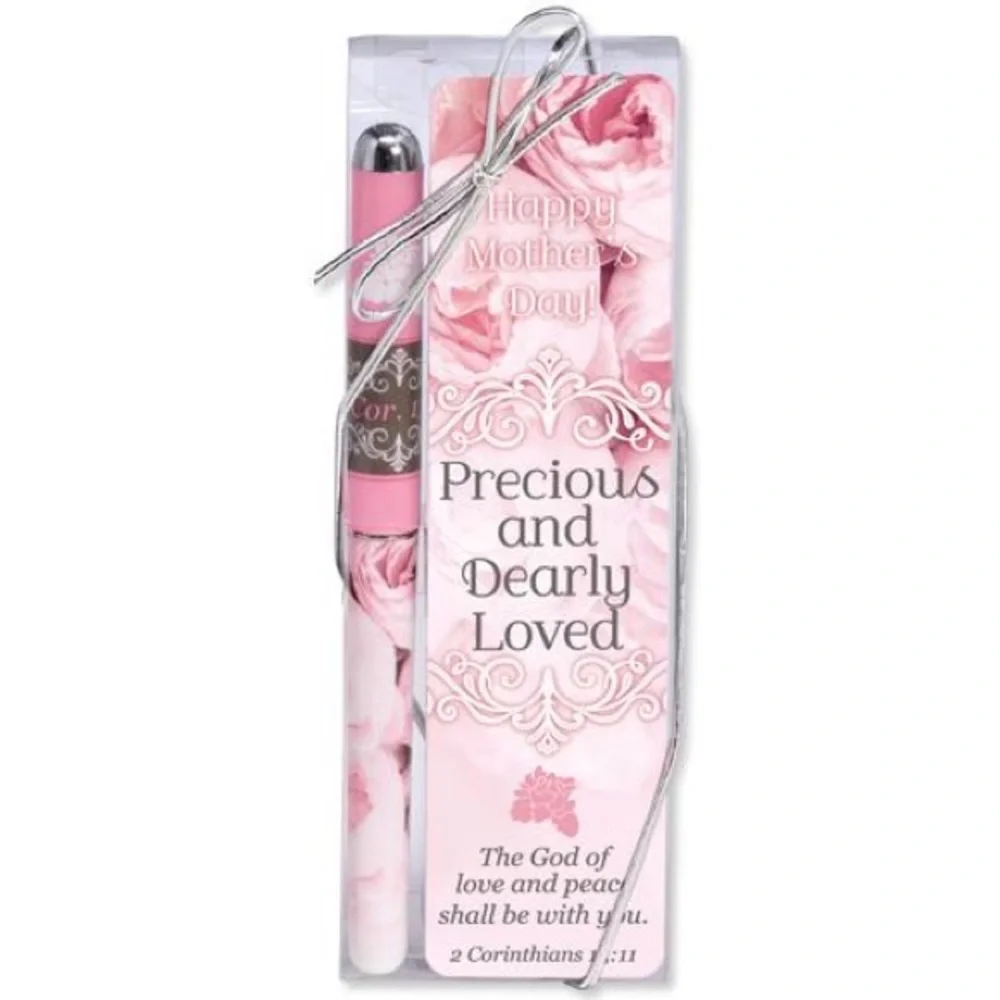 Precious & Dearly Loved Devotion Book Bookmark pen